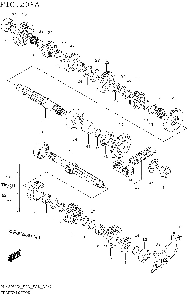 Diagrama de TRANSMISSION