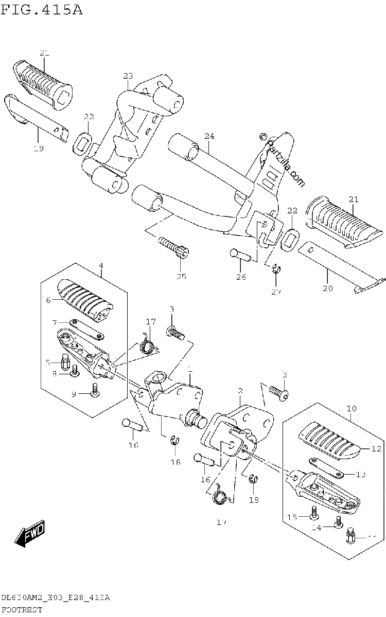 Diagrama de FOOTREST