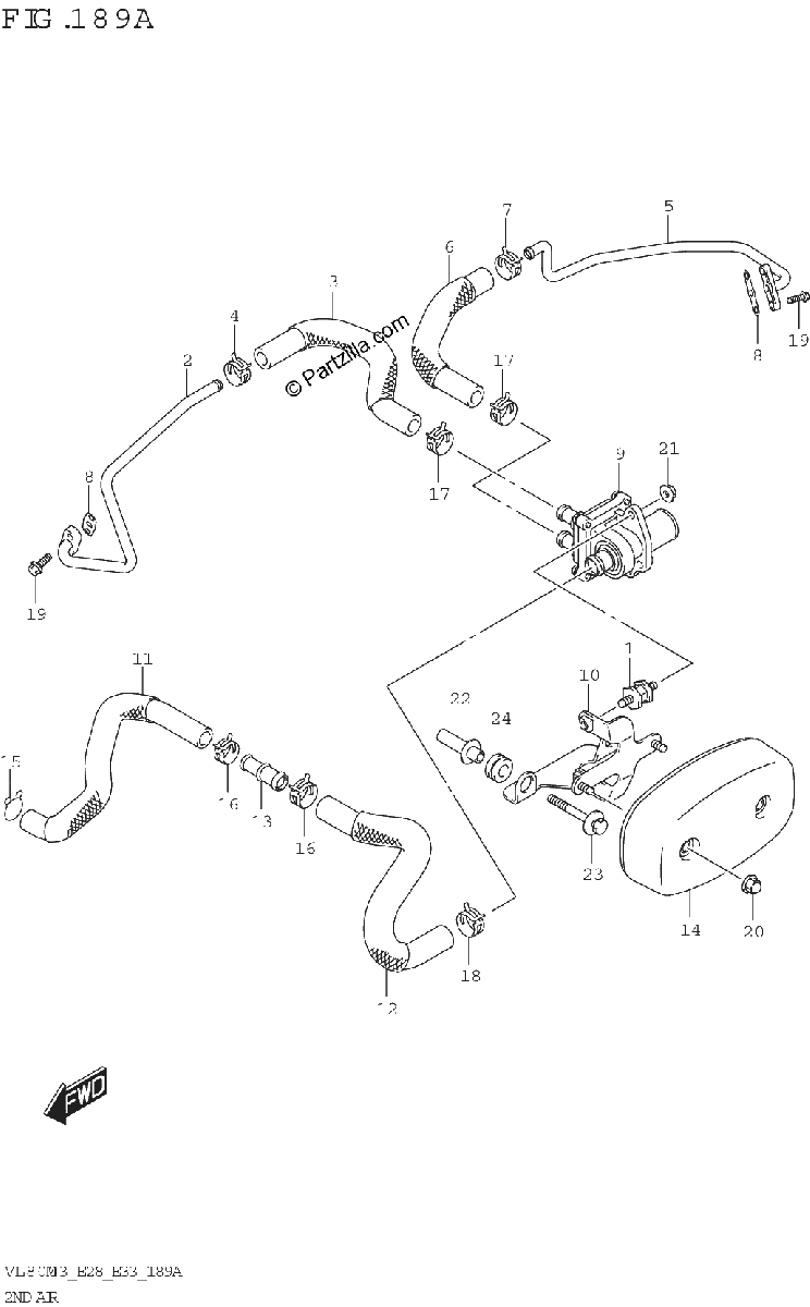 Diagrama de 2ND AIR