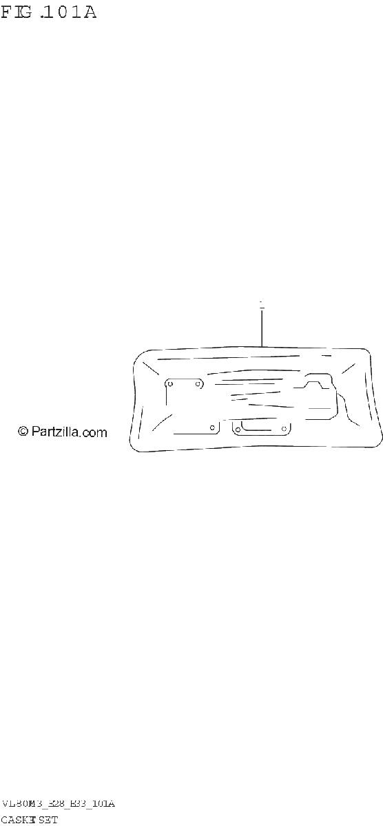 Diagrama de GASKET SET