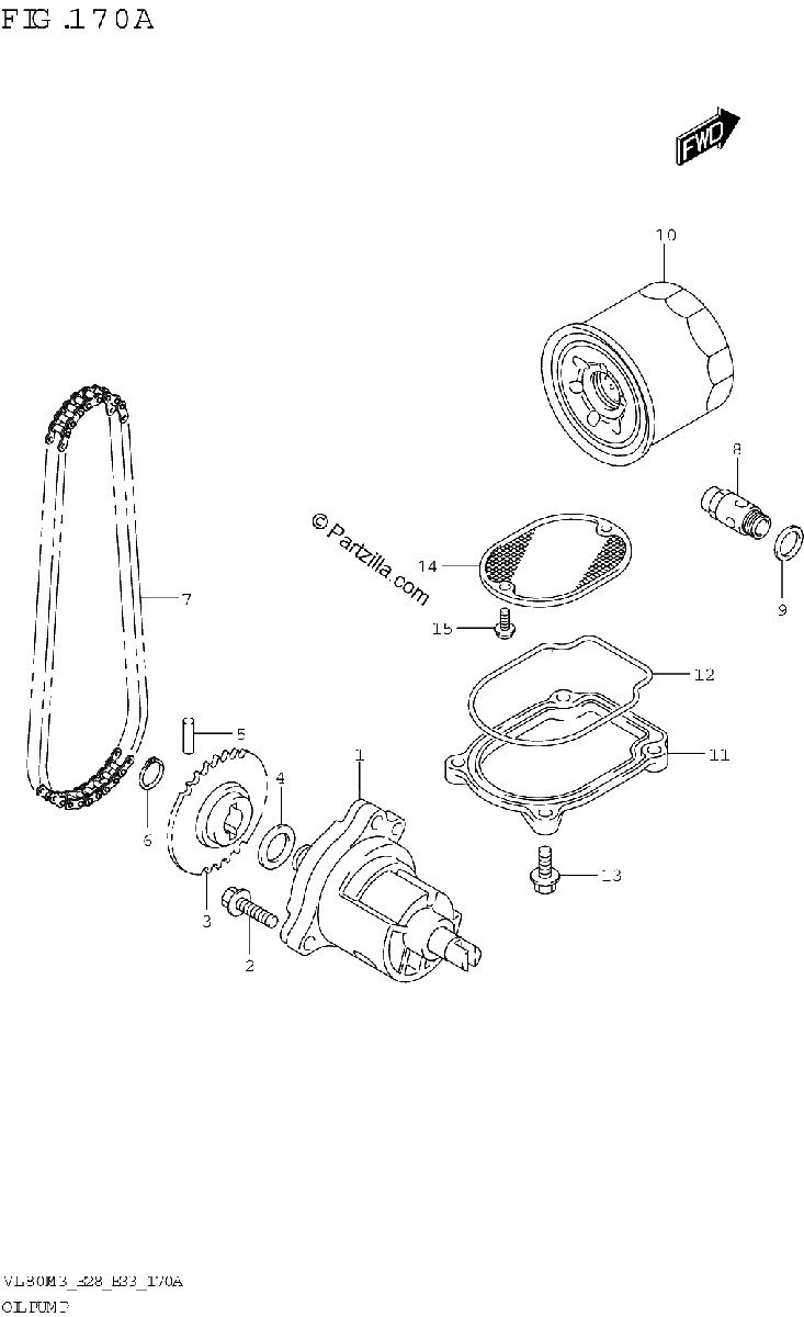 Diagrama de OIL PUMP