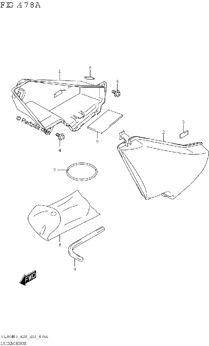 Diagrama de LUGGAGE BOX