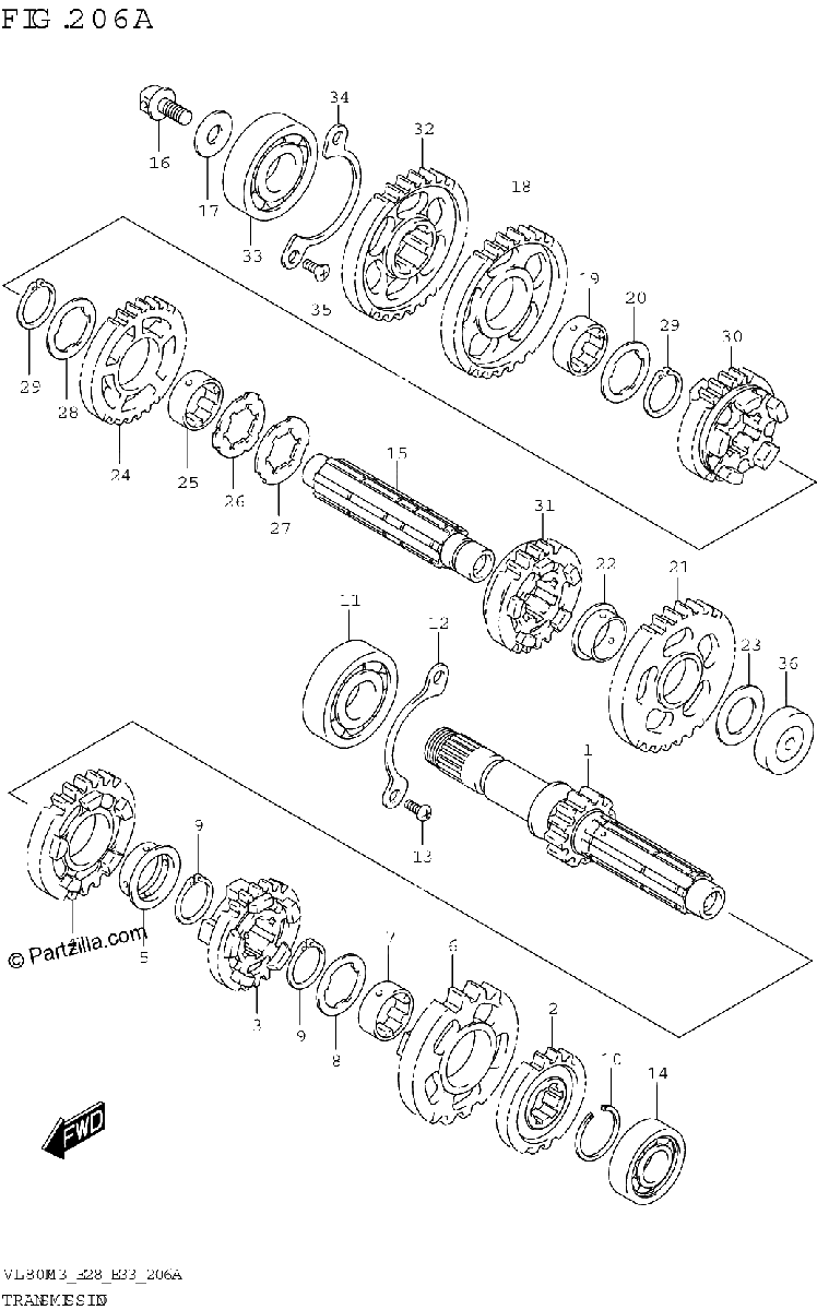 Diagrama de TRANSMISSION