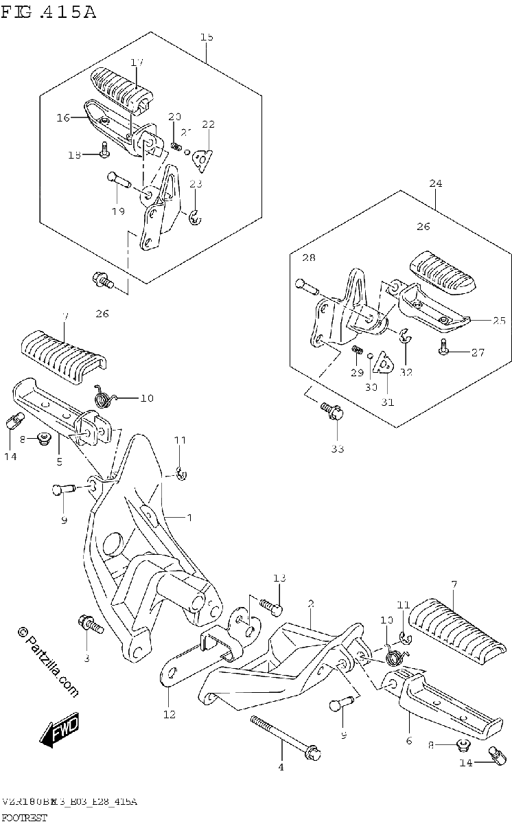 Diagrama de FOOTREST