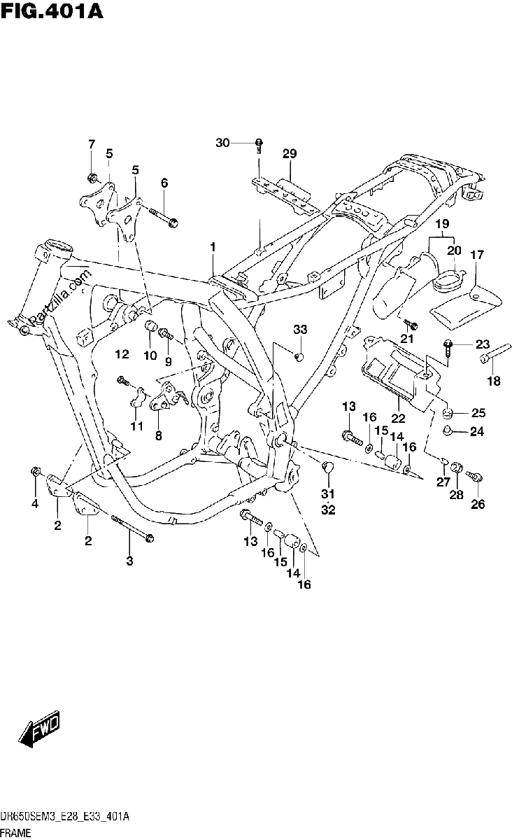 Diagrama de FRAME E28