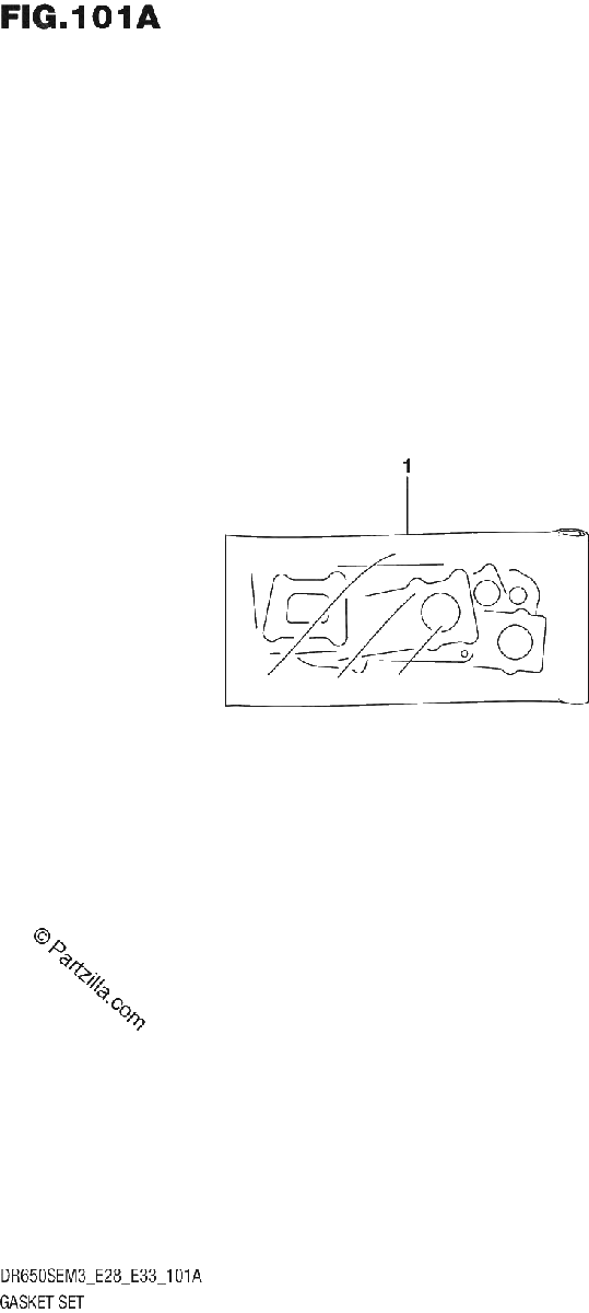 Diagrama de GASKET SET