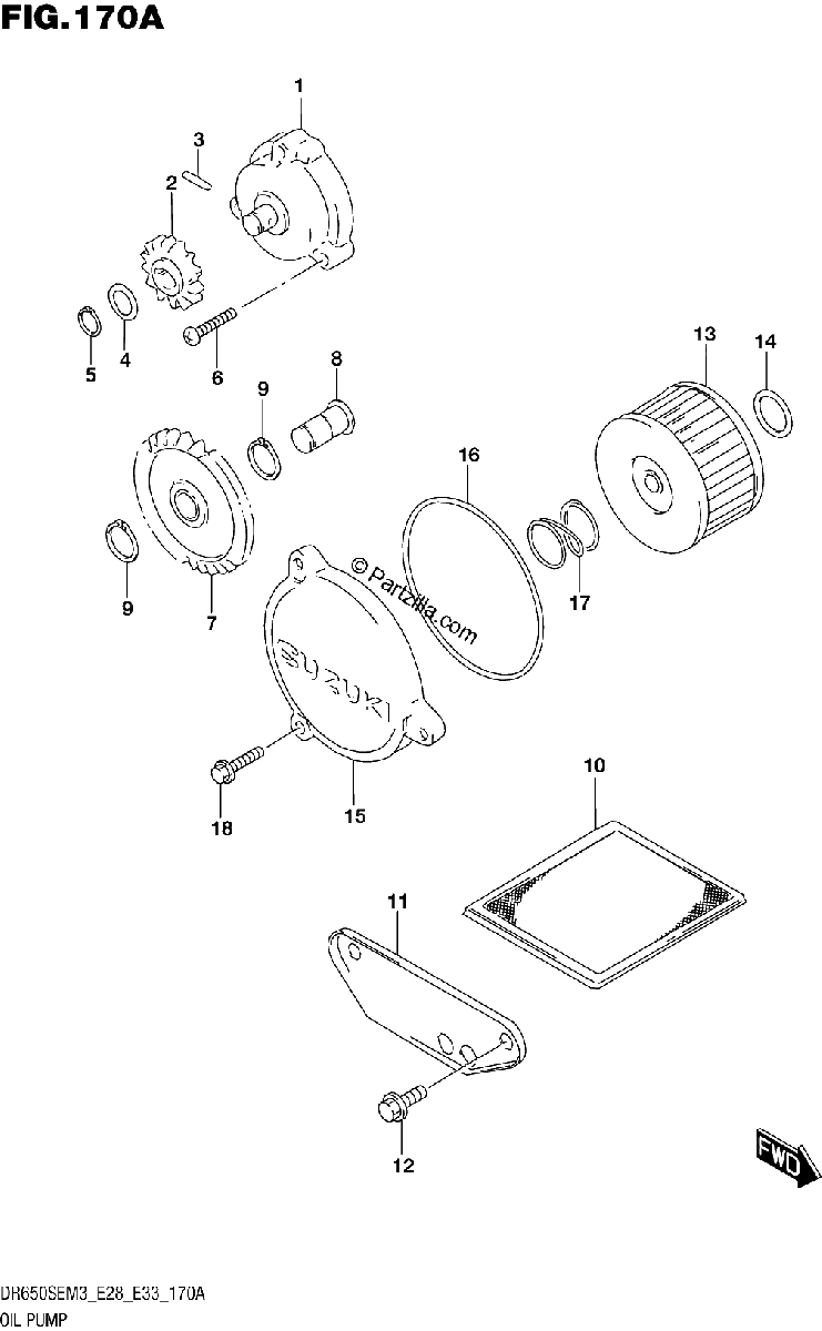 Diagrama de OIL PUMP
