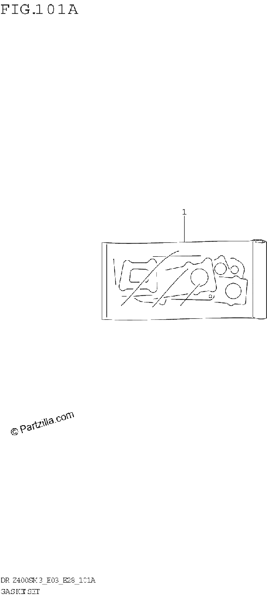 Diagrama de GASKET SET