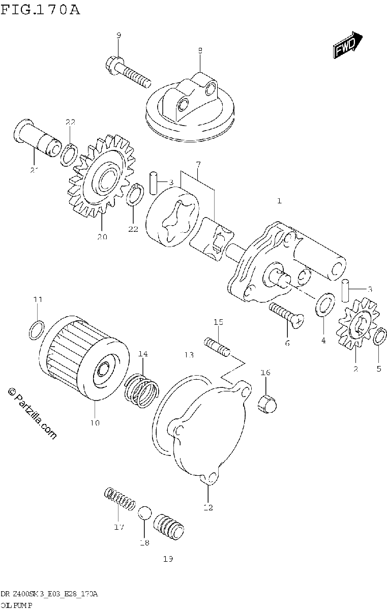 Diagrama de OIL PUMP