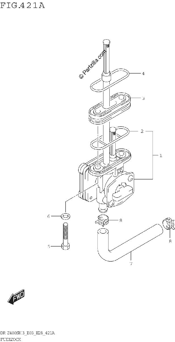 Diagrama de FUEL COCK