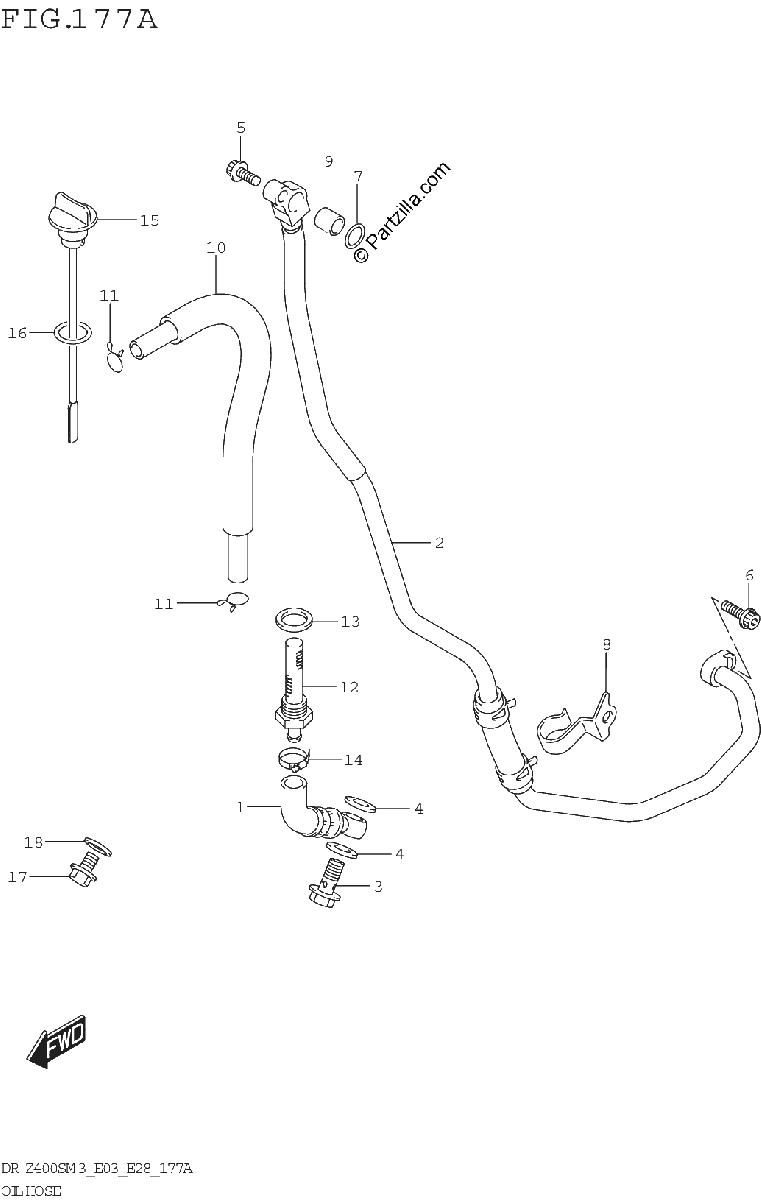 Diagrama de OIL HOSE