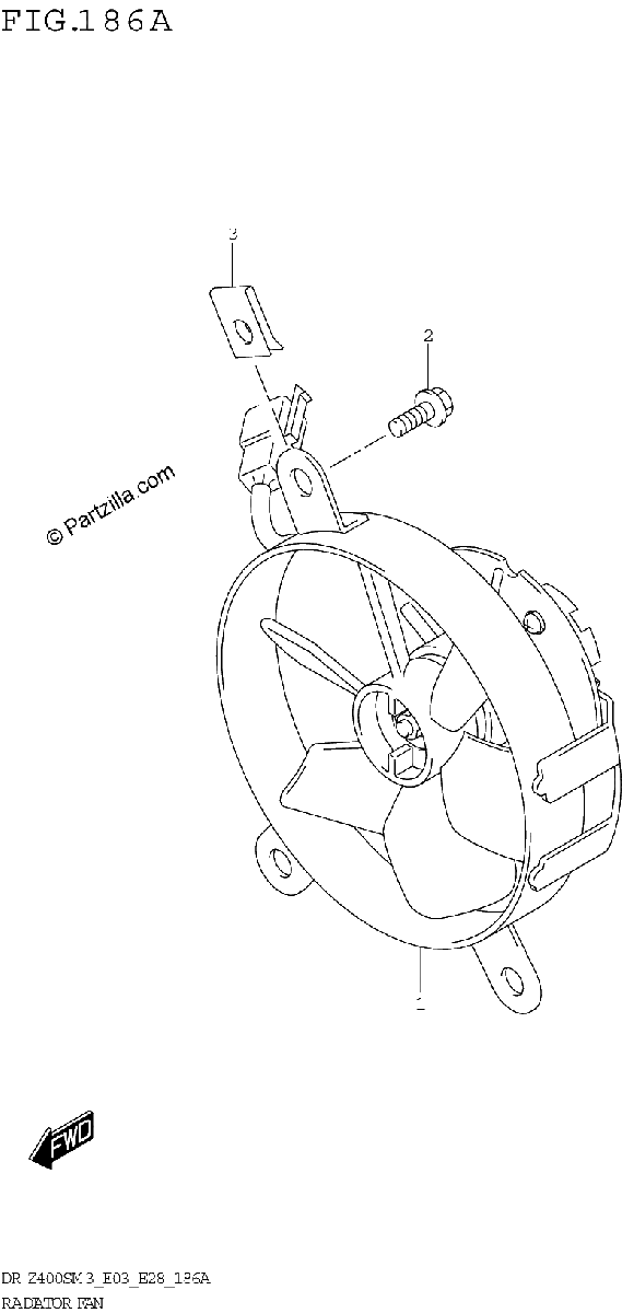 Diagrama de RADIATOR FAN