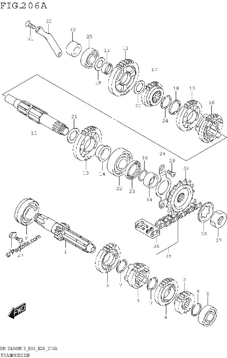 Diagrama de TRANSMISSION