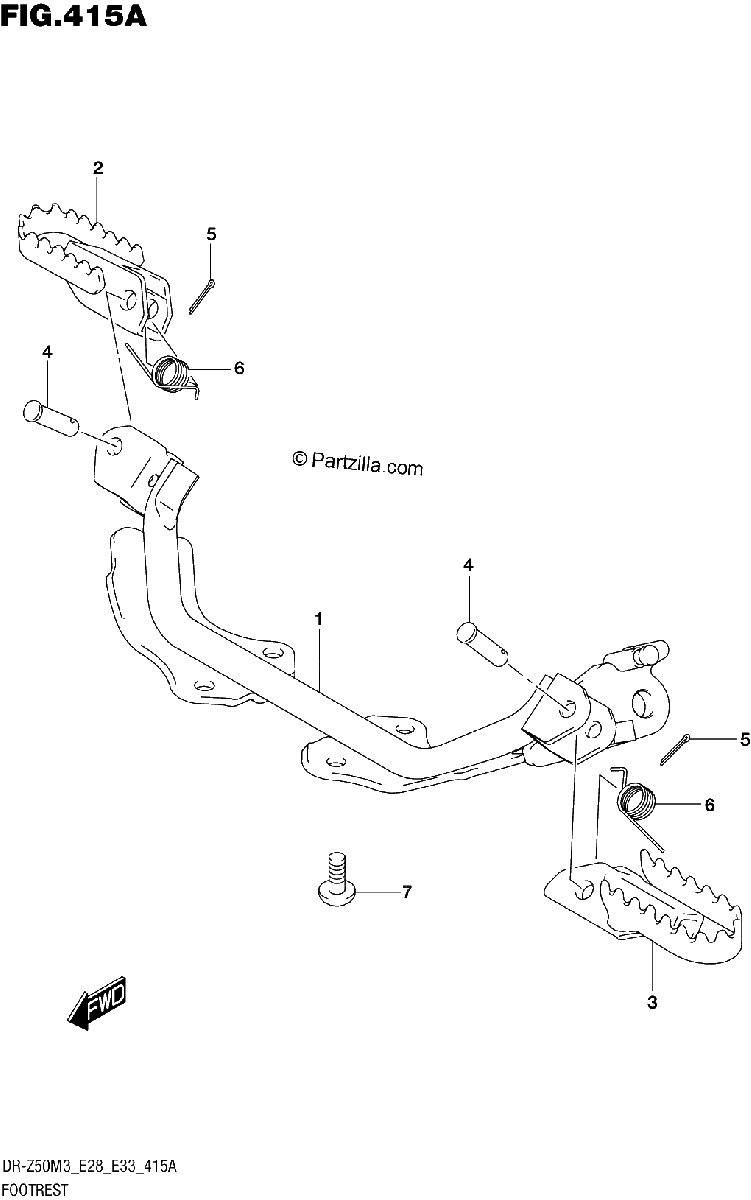 Diagrama de FOOTREST