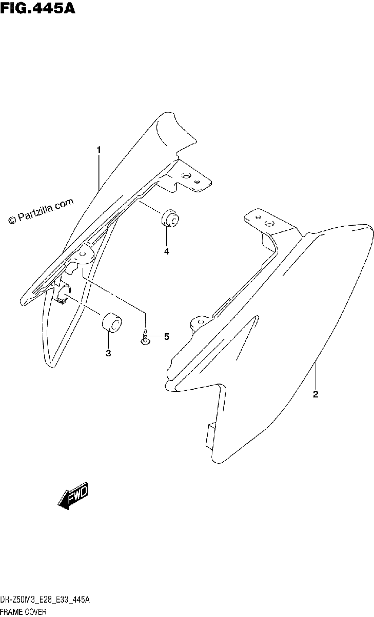 Diagrama de FRAME COVER
