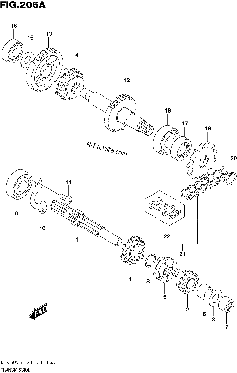 Diagrama de TRANSMISSION