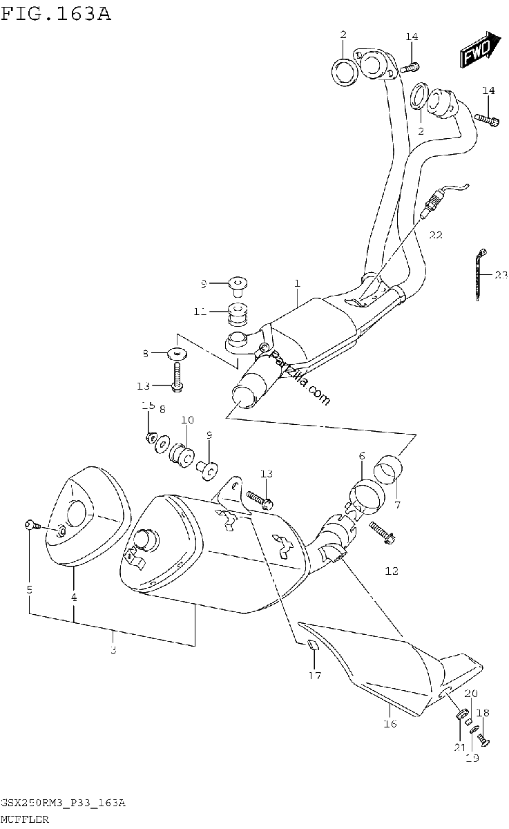 Diagrama de MUFFLER