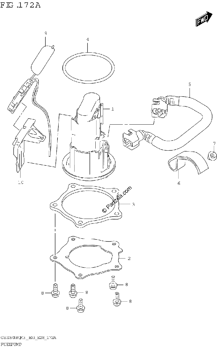 Diagrama de FUEL PUMP