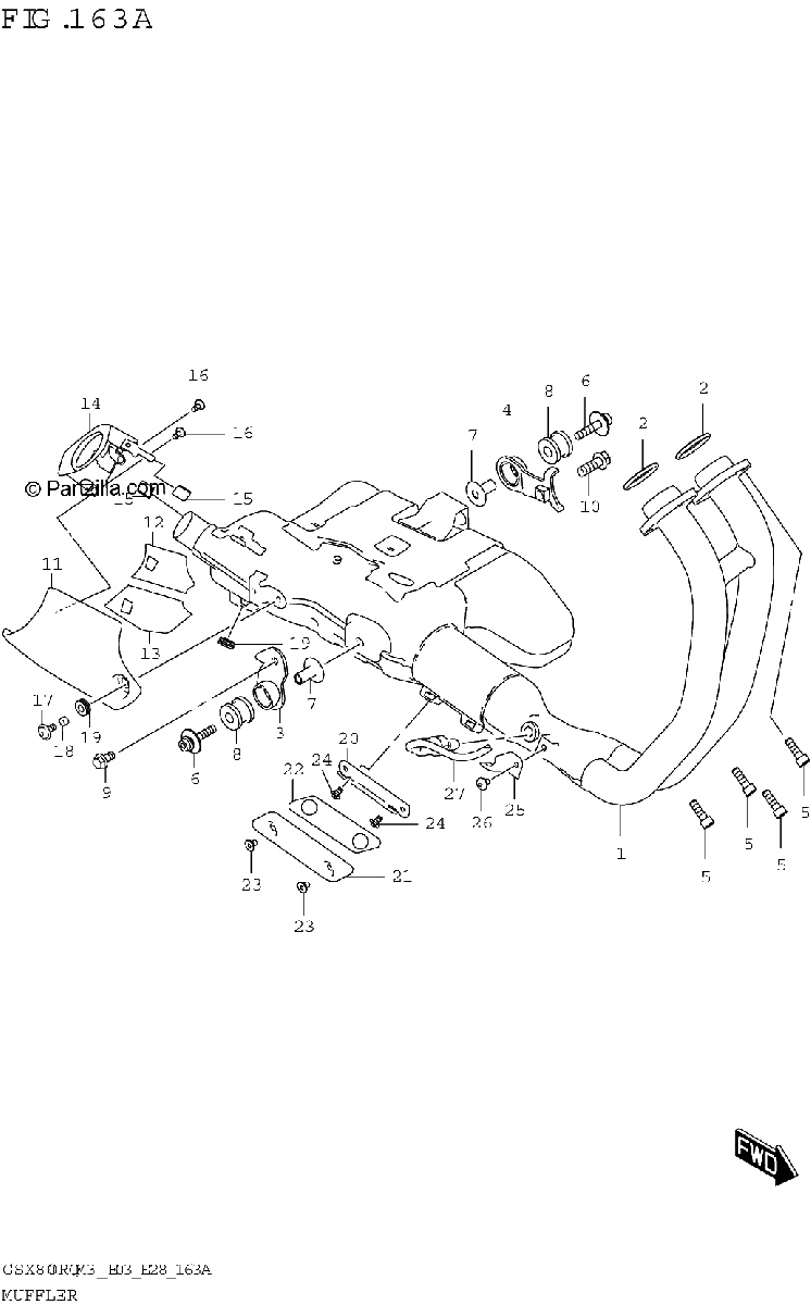 Diagrama de MUFFLER