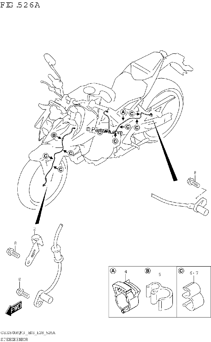 Diagrama de SPEED SENSOR