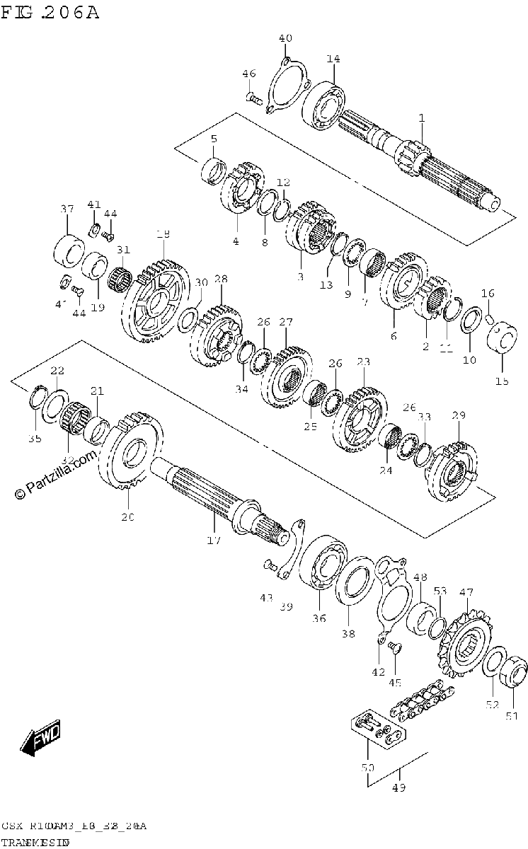 Diagrama de TRANSMISSION