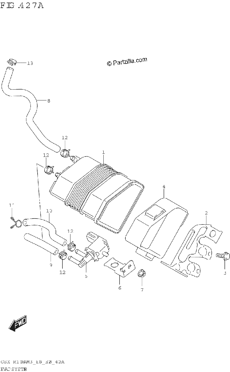 Diagrama de EVAP SYSTEM E33