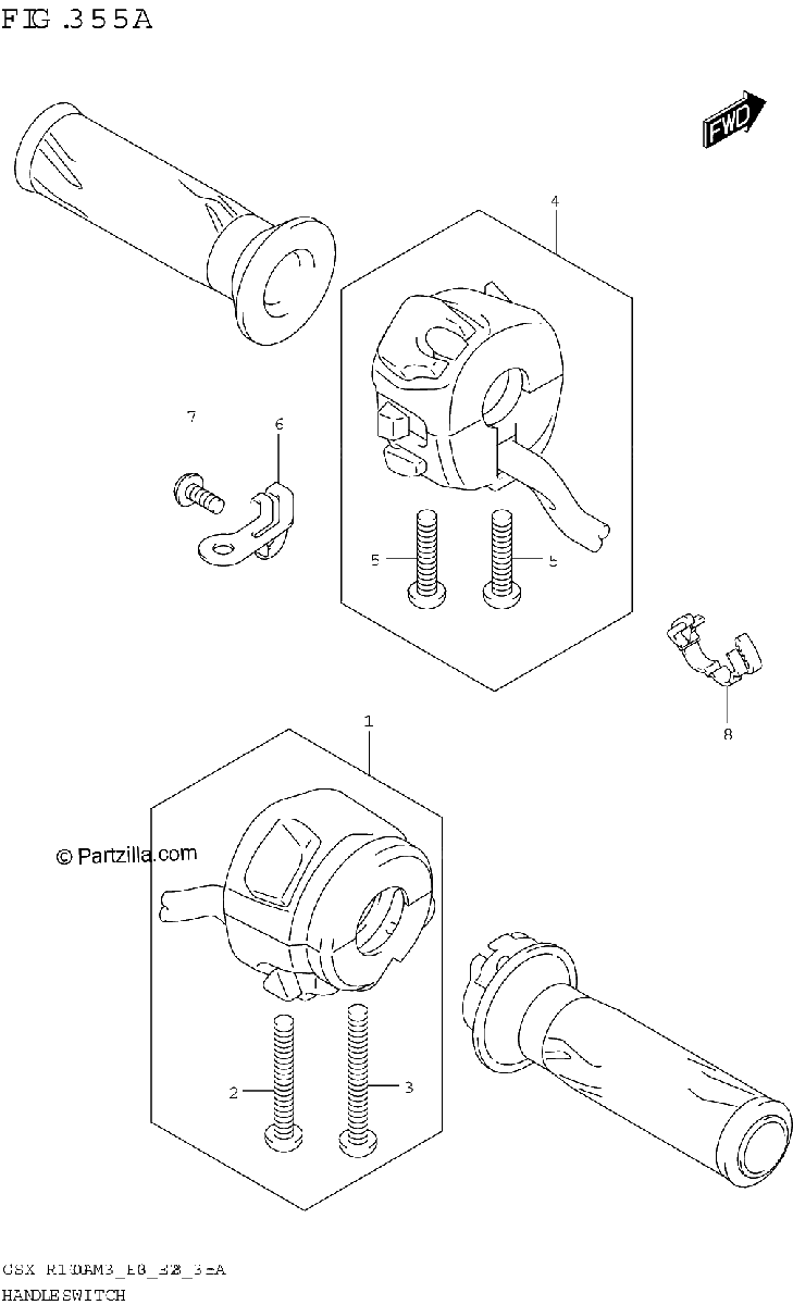 Diagrama de HANDLE SWITCH