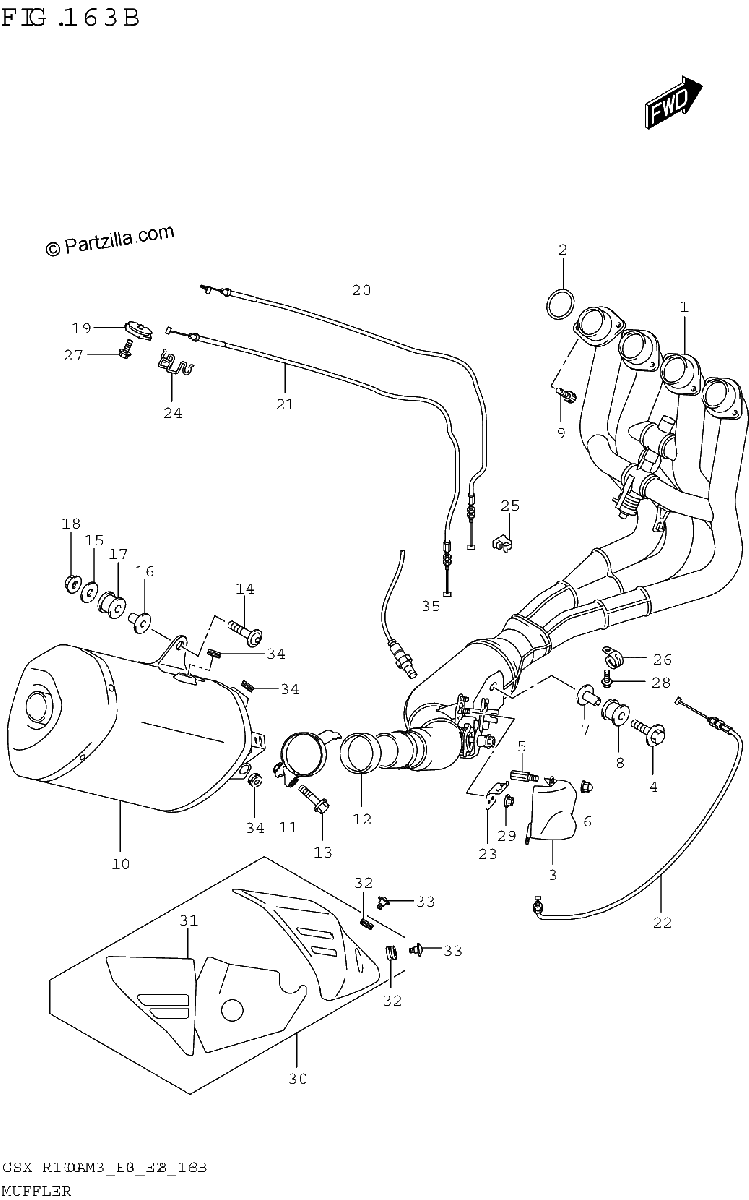 Diagrama de MUFFLER