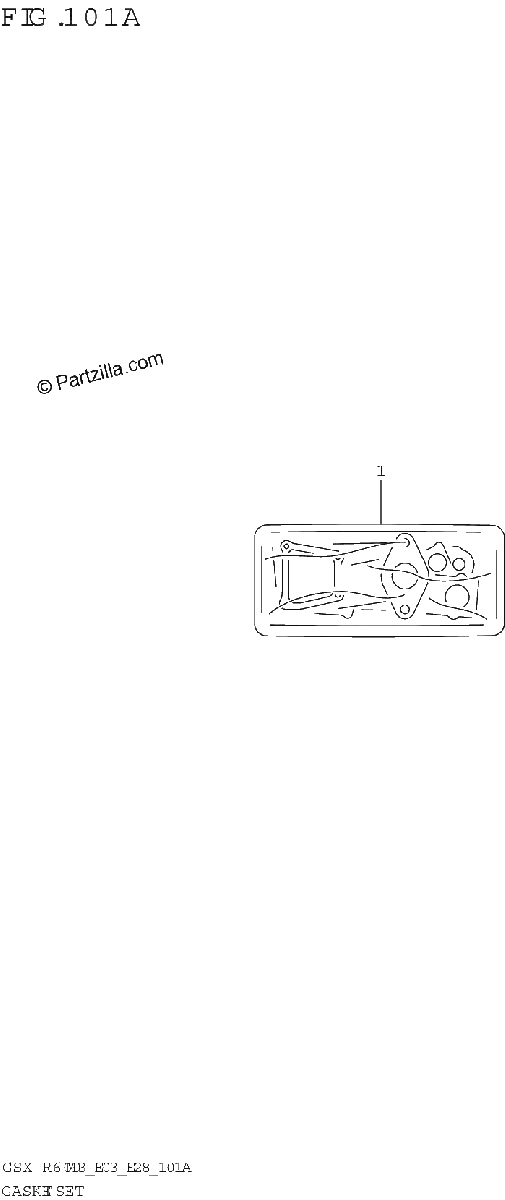 Diagrama de GASKET SET