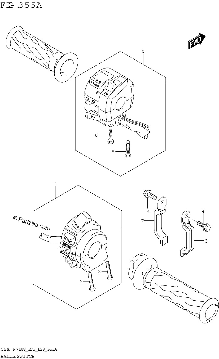 Diagrama de HANDLE SWITCH