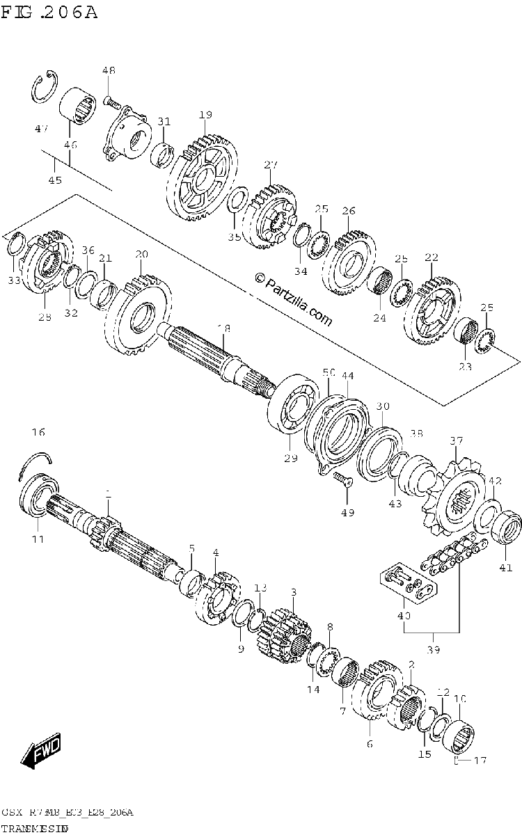 Diagrama de TRANSMISSION