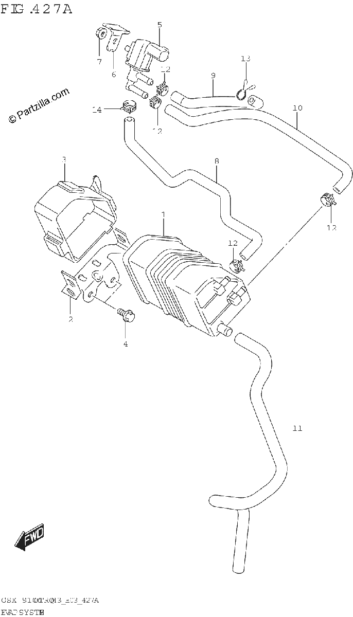 Diagrama de EVAP SYSTEM E33