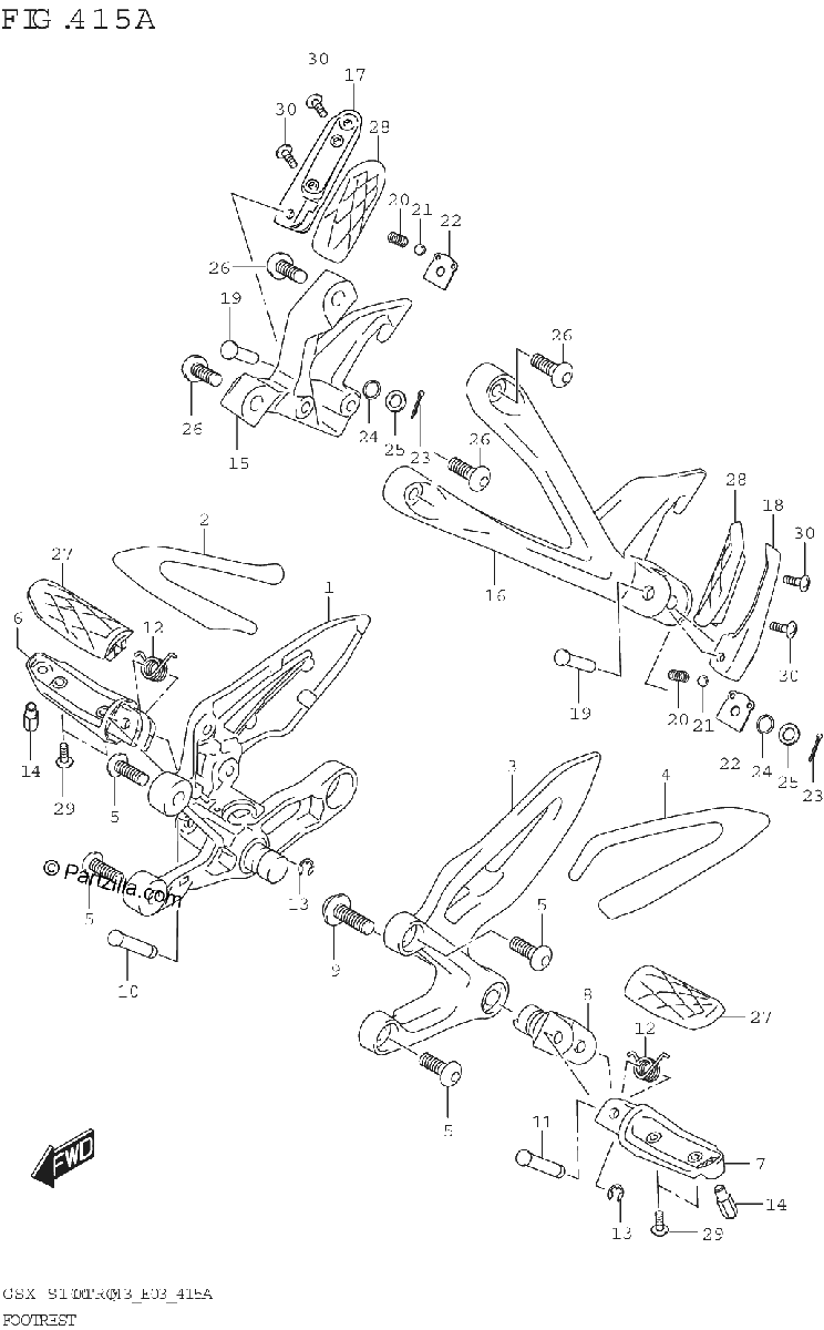 Diagrama de FOOTREST