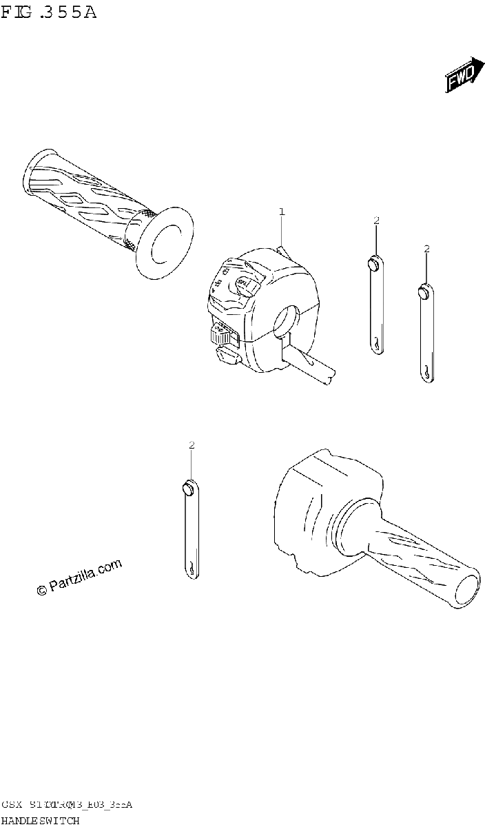 Diagrama de HANDLE SWITCH