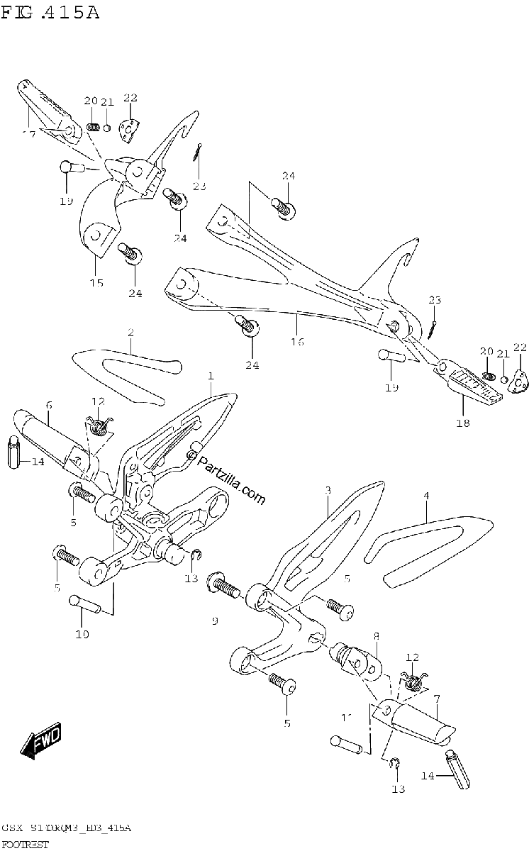 Diagrama de FOOTREST