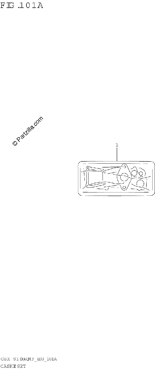 Diagrama de GASKET SET