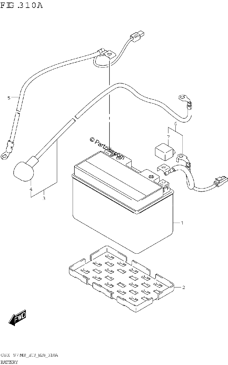 Diagrama de BATTERY E28