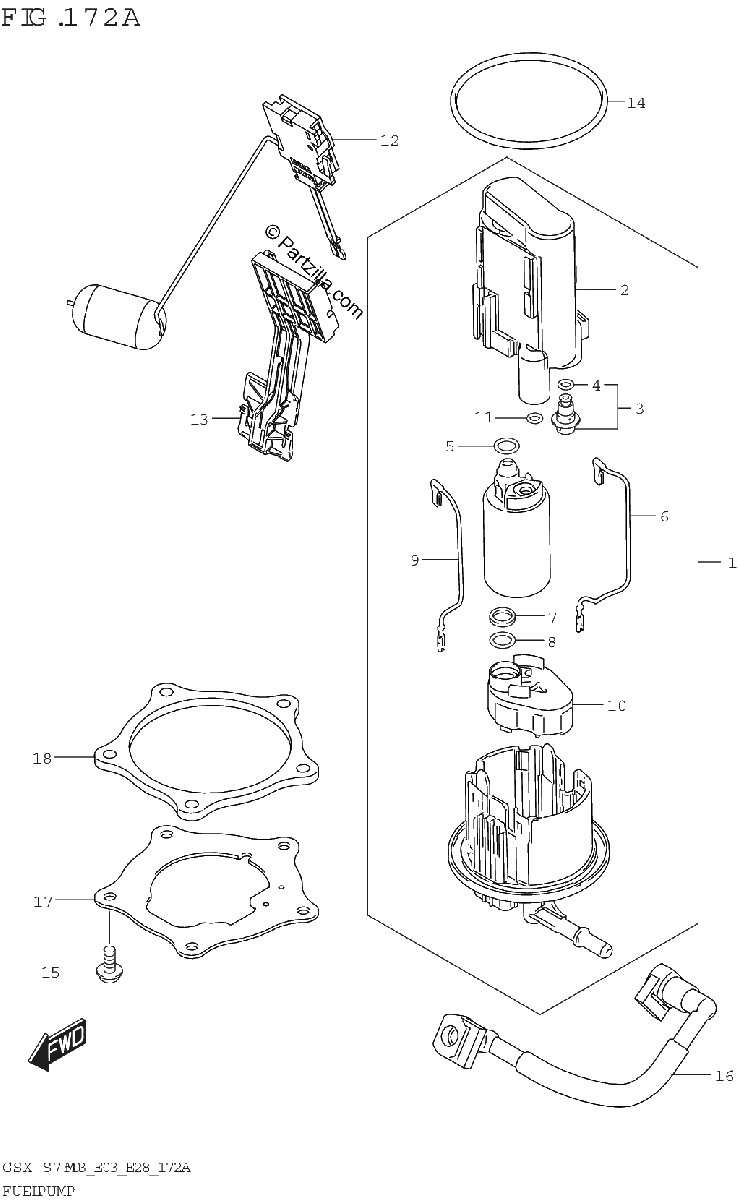 Diagrama de FUEL PUMP