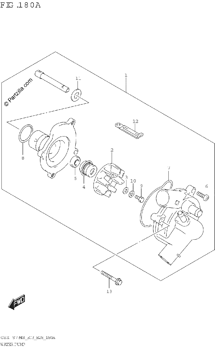 Diagrama de WATER PUMP