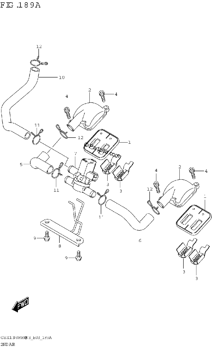 Diagrama de 2ND AIR