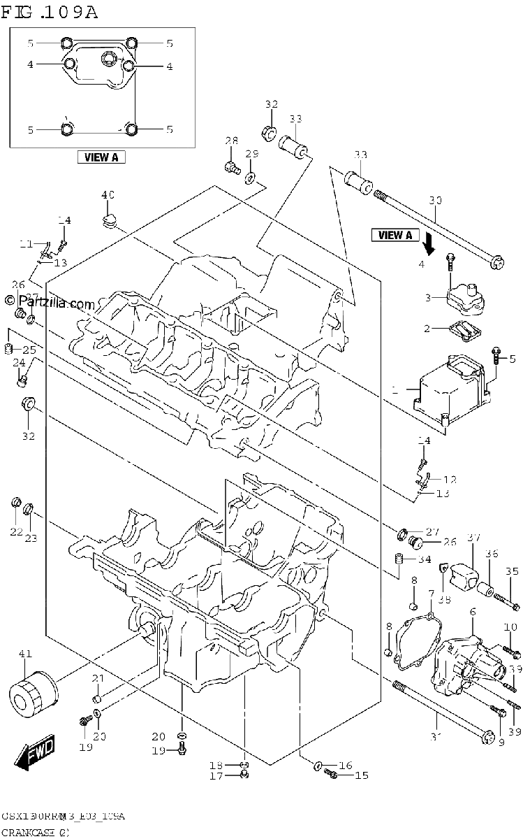 Diagrama de CRANKCASE 2