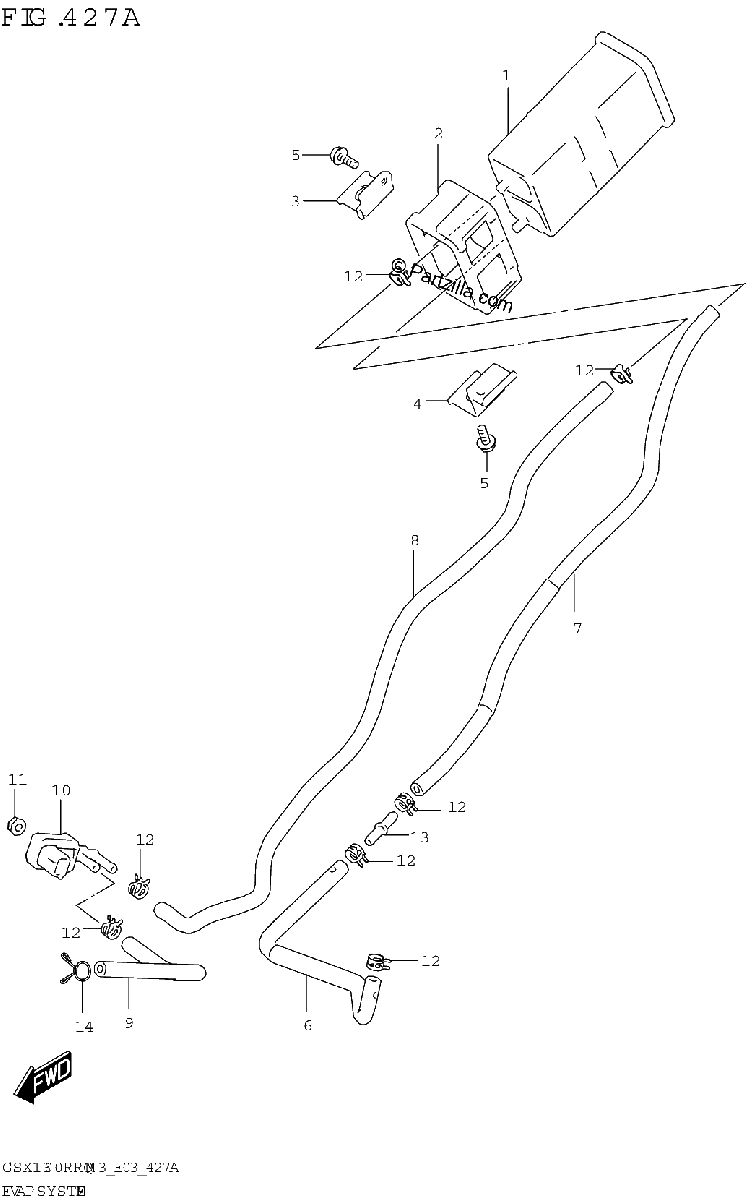 Diagrama de EVAP SYSTEM E33