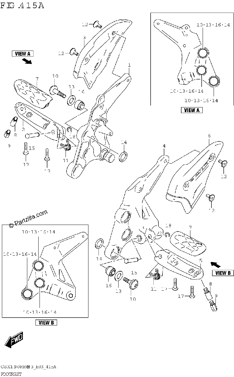 Diagrama de FOOTREST
