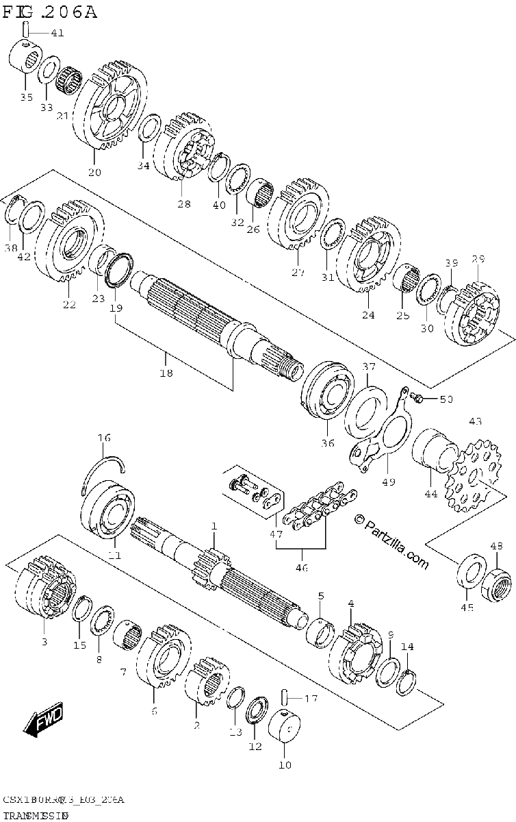 Diagrama de TRANSMISSION