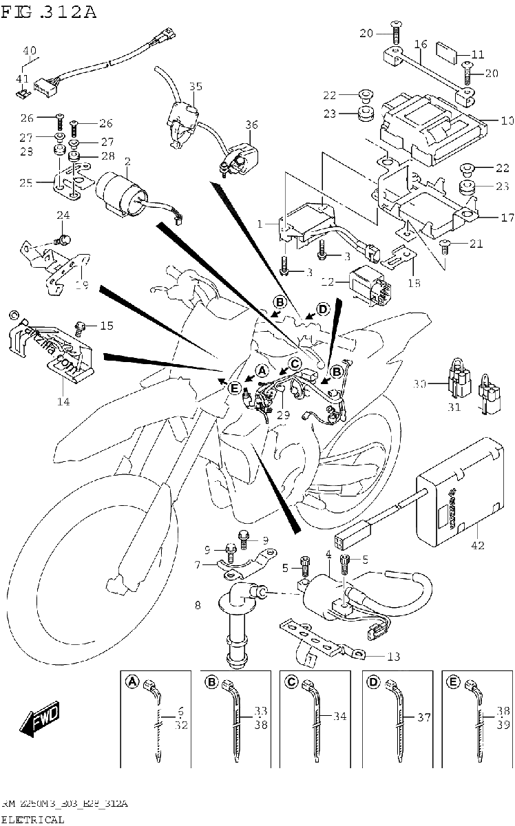Diagrama de ELECTRICAL E03