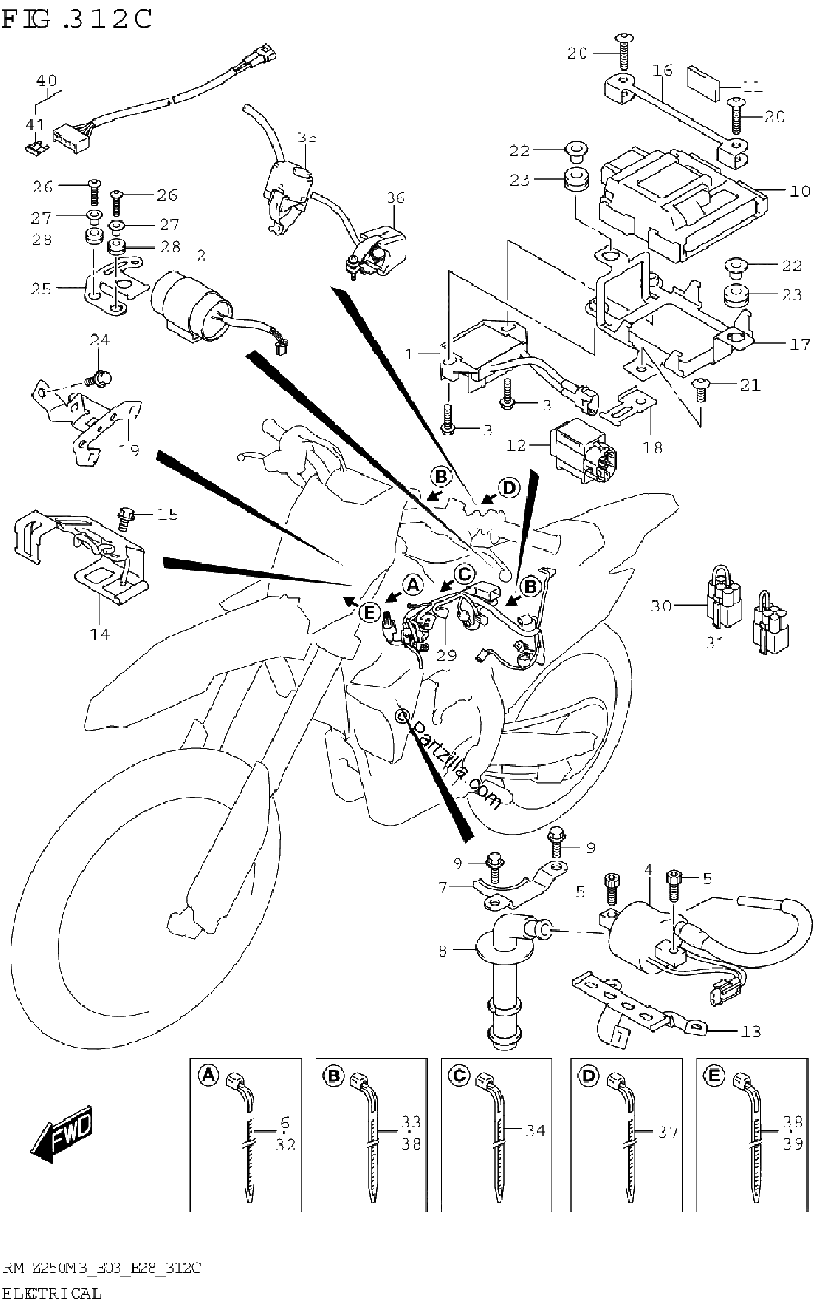 Diagrama de ELECTRICAL E28