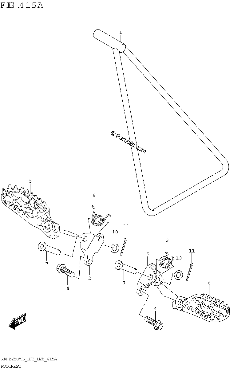 Diagrama de FOOTREST