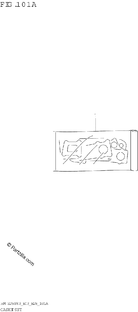 Diagrama de GASKET SET