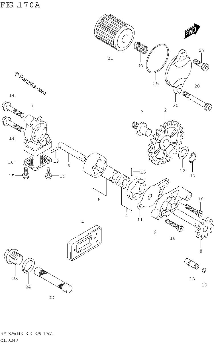 Diagrama de OIL PUMP