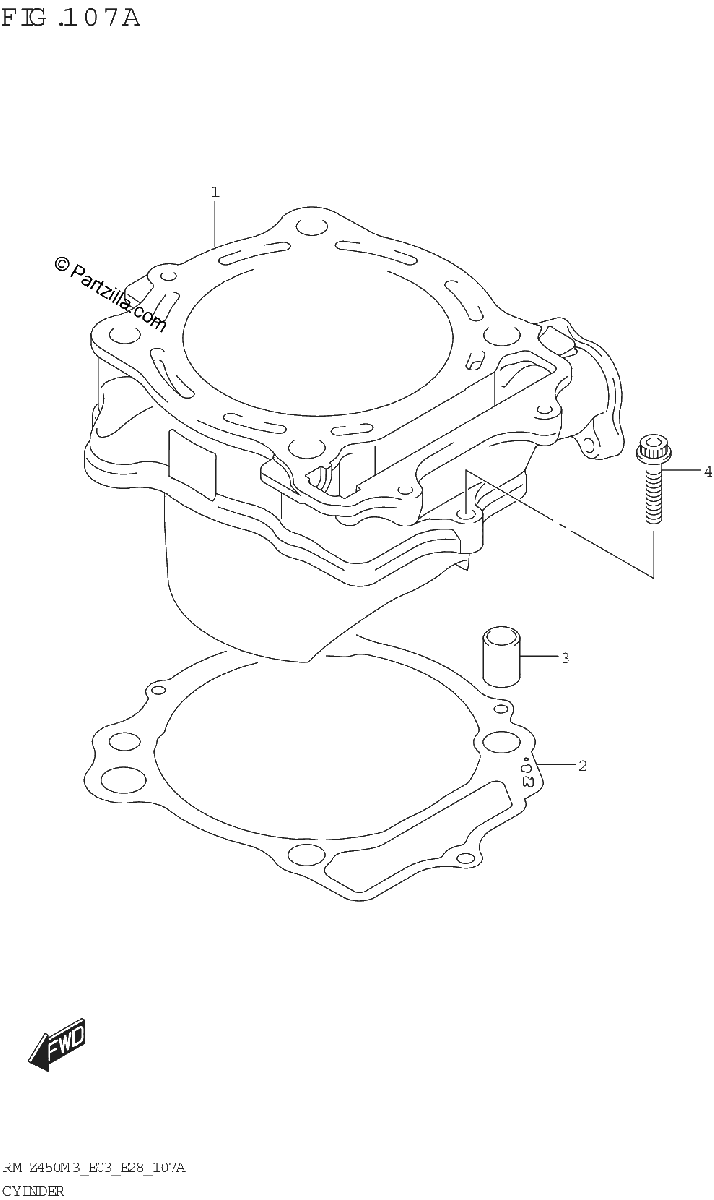 Diagrama de CYLINDER